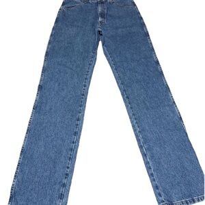 Rustler Men's Straight Jeans - Blue